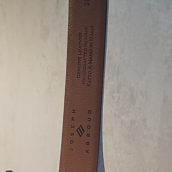 New Joseph Abboud Genuine Leather Men's Belt - Picture 2 of 5